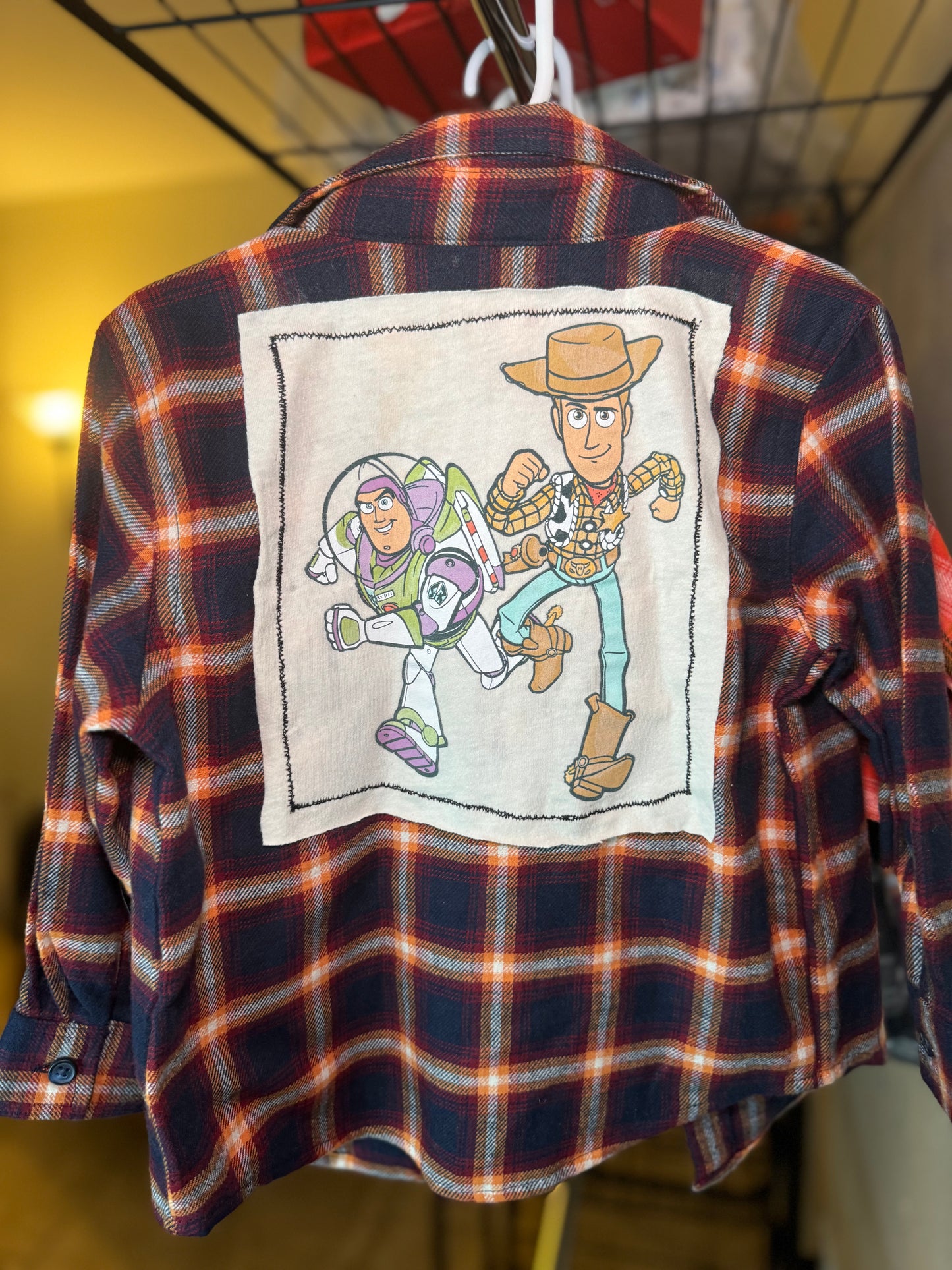 Woody & Buzz Toddler Flannel 3T