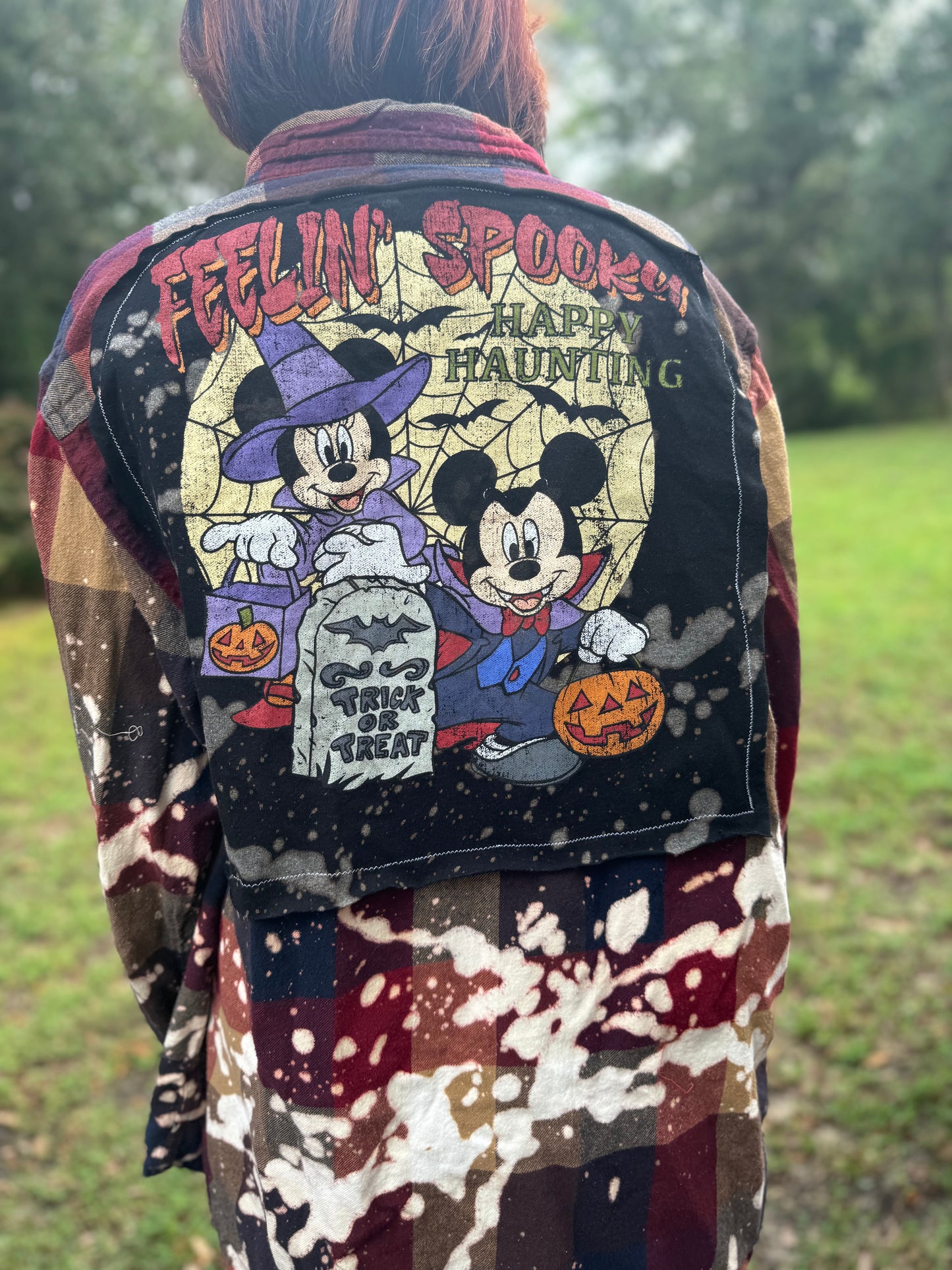 Mickey Mouse Halloween Flannel