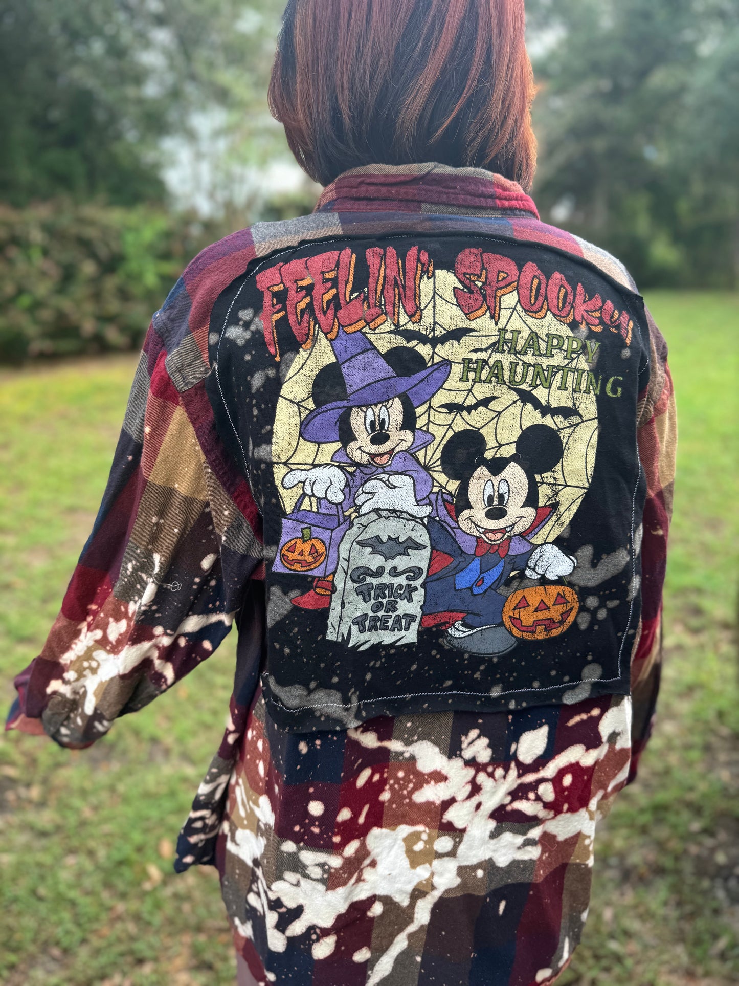 Mickey Mouse Halloween Flannel